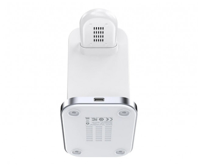 Беспроводной зарядный стенд AceFast E15 3 in 1 White